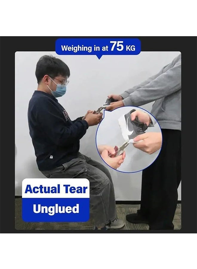 JUE FISH Shoe Glue Strong, Slow-Drying Transparent Shoe Repair Glue, Waterproof, Non-Hardening Glue for Shoes, Sole And Upper Repair Glue, Shoes Glue for Repairing Shoes, Boots, Leather（50ml） - Image 3