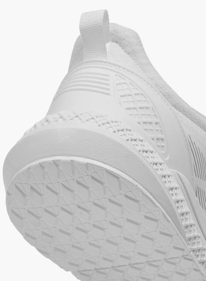 Dash Men Panelled Shoes with Lace-Up Closure