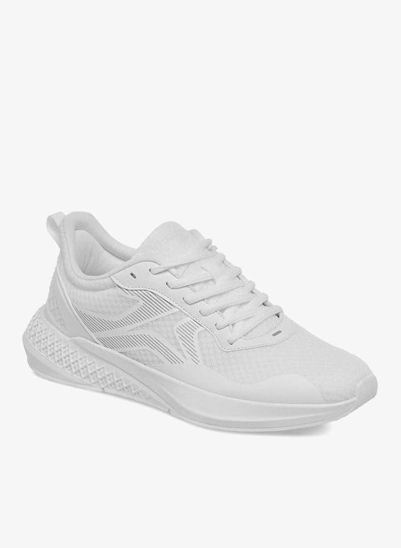 Dash Men Panelled Shoes with Lace-Up Closure - Image 2