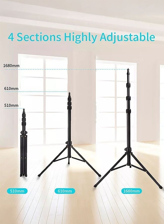 Jmary MT‚Äë45 2‚Äëin‚Äë1 Portable Selfie Stick & Tripod Stand ‚Äì 1.68‚ÄØm Extendable, Universal 1/4‚Ä≥ Mount, 360¬∞ Rotating, Foldable & Lightweight ‚Äì for Phones, Action Cameras & Vlogging - Image 5