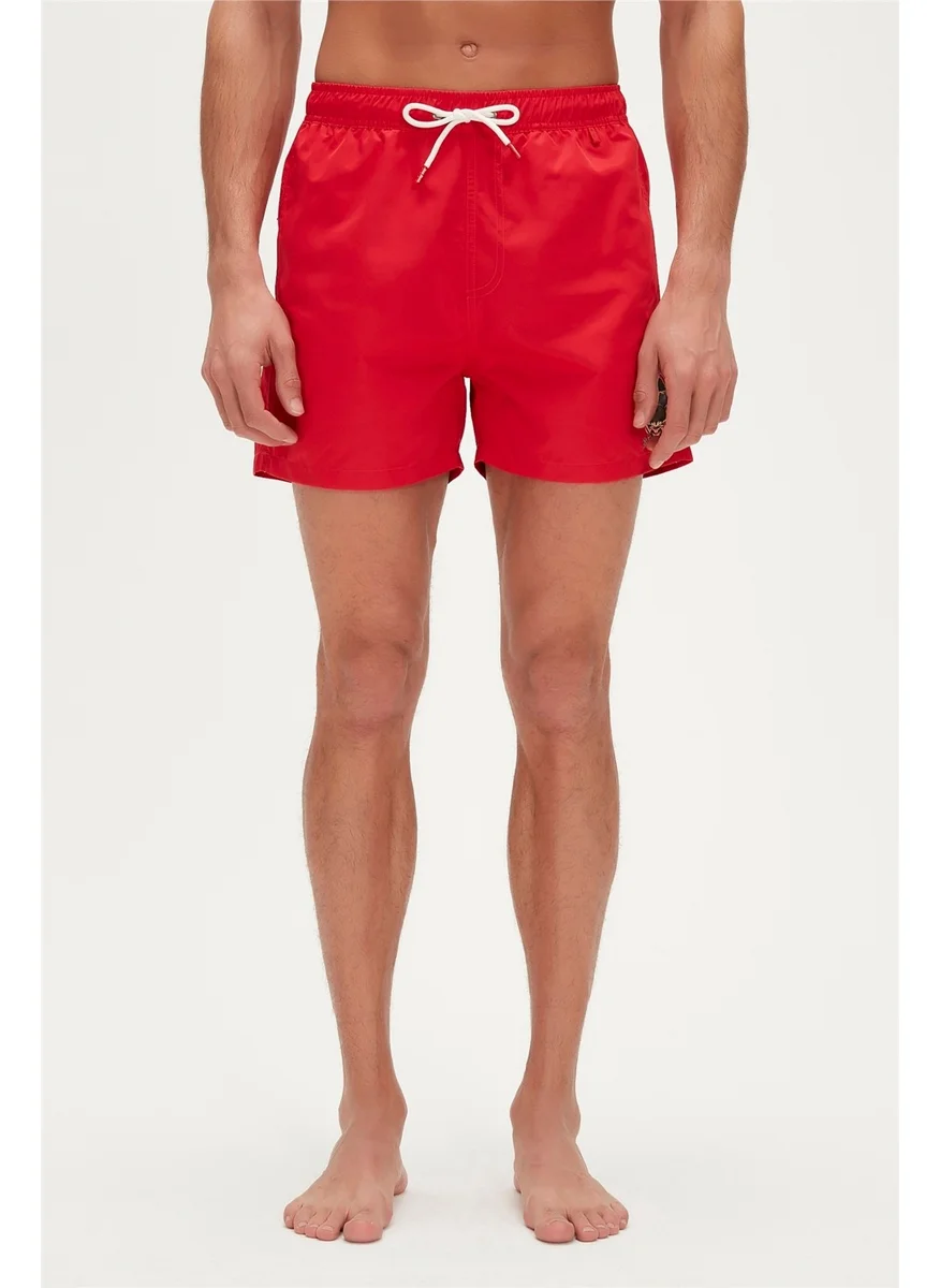 Bad Bear Reckless Swimshort Bright Red