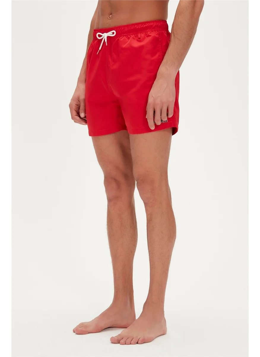 Bad Bear Reckless Swimshort Bright Red