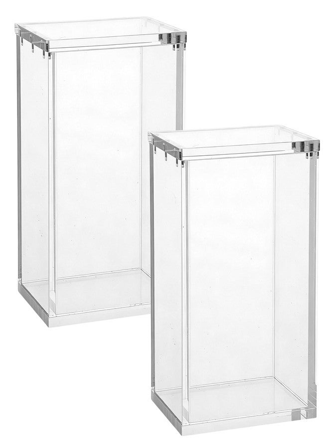 FMOACEN 2 Pcs Protector Case for Booster Bundle/Build & Battle, Booster Bundle Case(Will NOT fit NEW Booster Bundle) Acrylic Magnetic Cases Display Boxes with Lids for Booster Bundle Collectors Card Protector - Image 2