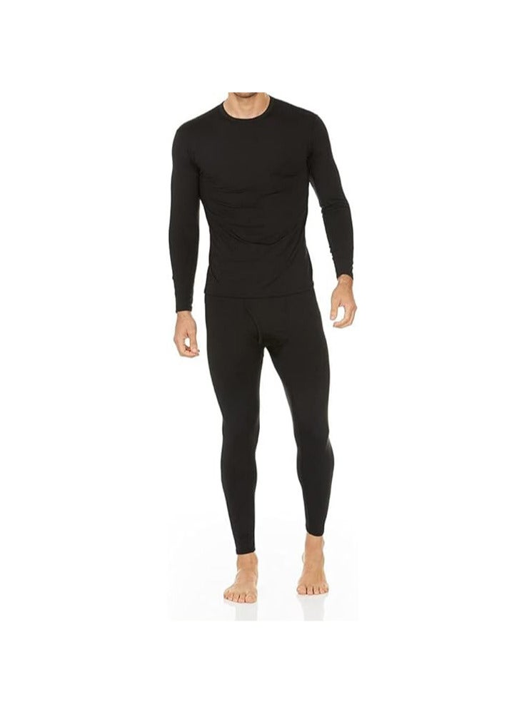 Ultra Soft Thermal Underwear for Men Long Johns Set with Fleece Lined - Image 1