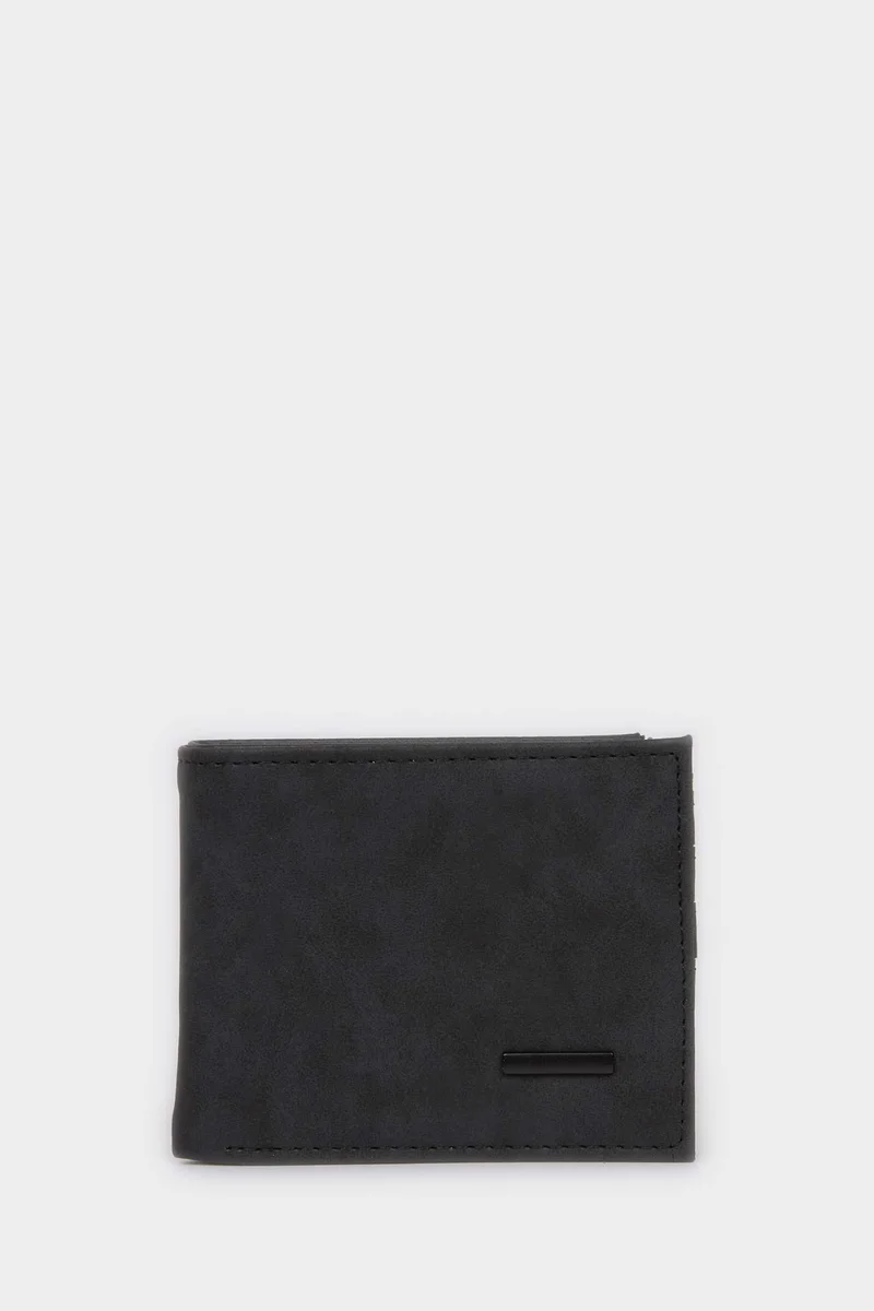 Man Faux Leather Wallets
