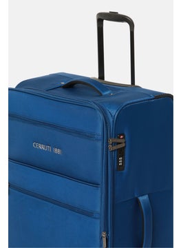 CERRUTI 1881 28 Inch Large Durable Trolley Bag , Blue  - Image 4
