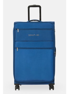 CERRUTI 1881 28 Inch Large Durable Trolley Bag , Blue  - Image 1