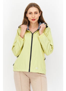 Trespass Women Brand Logo Windproof Jacket, Yellow  - Image 1