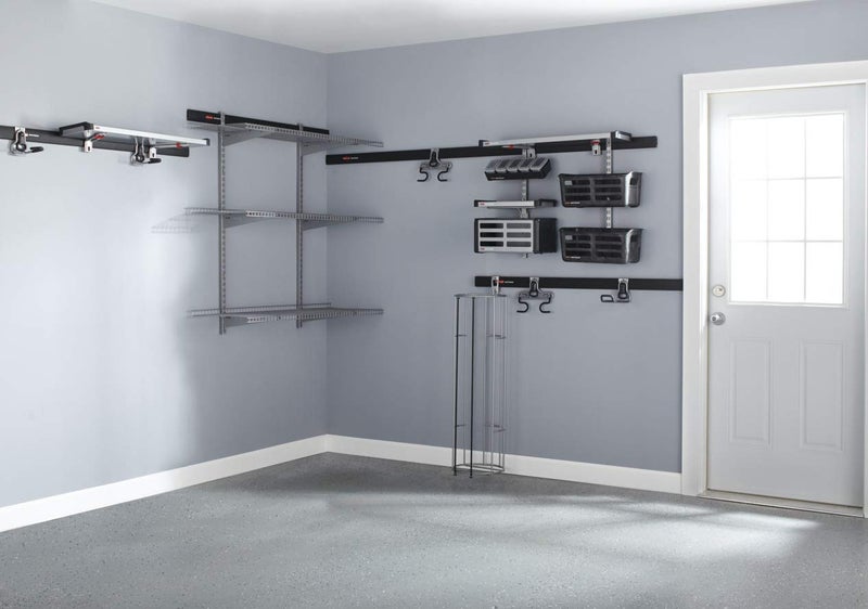 Rubbermaid FastTrack Rail Bench Blox Kit, Garage Organization System for Tools, Cleaning Supplies, Space Saving - Image 5