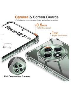 Generic oppo reno 12f Soft Shockproof Protection Camera Cover For Oppo Reno 12f Cover  - Image 2