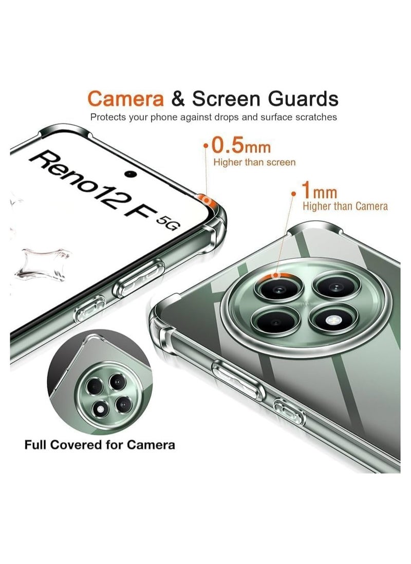 Generic - oppo reno 12f Soft Shockproof Protection Camera Cover For Oppo Reno 12f Cover - Image 1