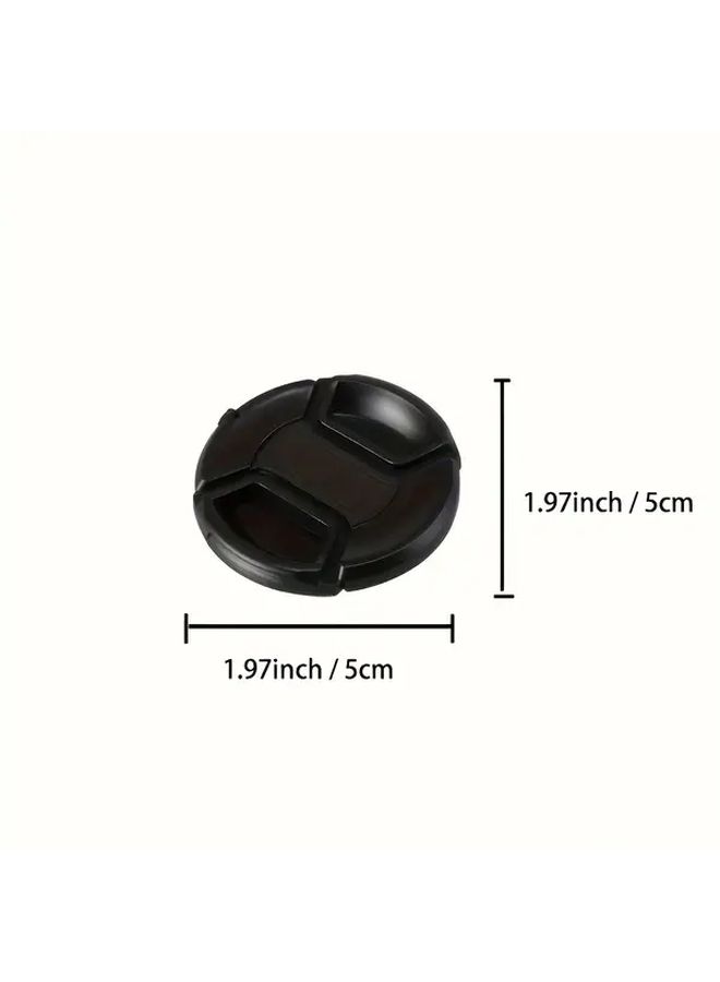 Universal Center Pinch Lens Cap 58MM With Anti Loss Cord Durable Scratch Resistant - Image 2