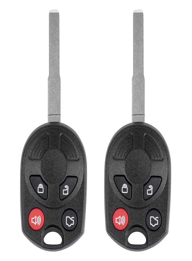 Vurkcy Key Fob Replacement for Ford Focus 2012 2013 2014 2015 2016 2017 2018 2019 C-MAX Escape Fiesta 2015-2018 Transit Connect 164-R8046 OUCD6000022,2Pcs - Image 1