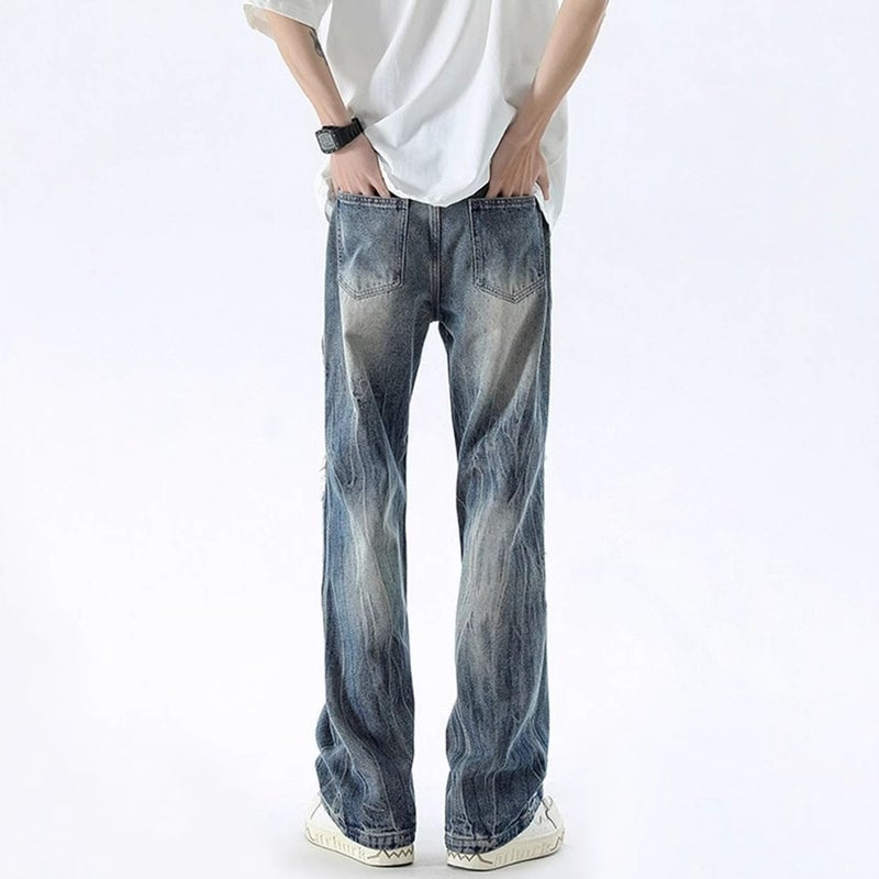 Unisex Casual Daily Denim Jeans - Image 5