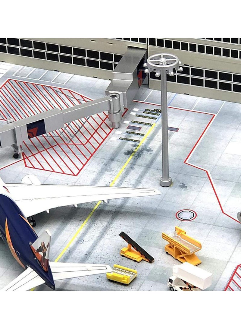 GGOOT 1/500 & 1/400 Model Airport Runway Sections Sheet Jets Ground Airport Service Support Vehicles Accessories - Image 5