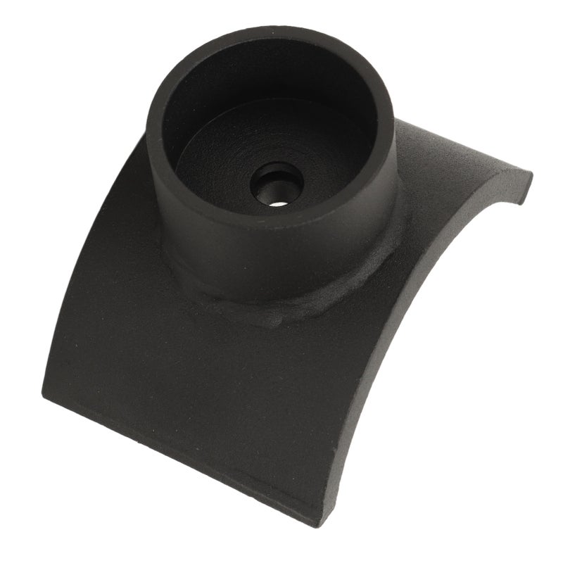 Bottle Jack Adapter Saddle High Strength Hydraulic Lifting Axle Saddle for 3in Tube Black - Image 3