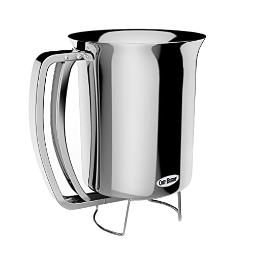 Chef Buddy AF031006 Pancake Batter Dispenser 24 oz Stainless Steel