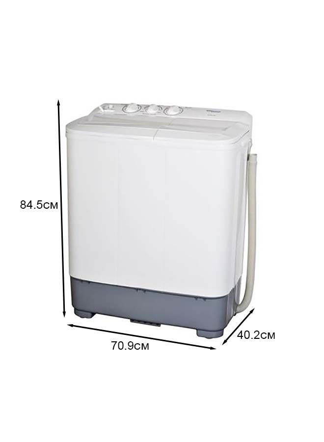 SUPER GENERAL Twin Tub Washing Machine 356 W SGW 50 White - Image 2