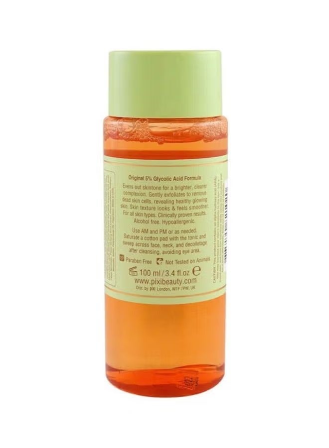 Pixie Glow Tonic Exfoliating Toner with 5% Glycolic Acid Clear 100ml  - Image 2