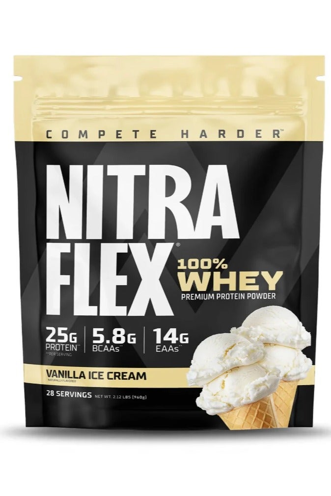 GAT NITRAFLEX WHEY PROTEIN ISOLATE 28 SERVINGS VANILLA