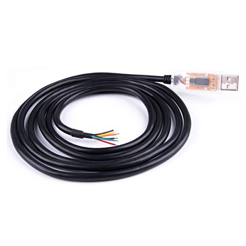 Suamdoen USB to RS485 Level Serial UART Converter Cable FT232RL Chipset 6 Way Wire End Stripped Cable USB-RS485-WE-1800-BT - Image 5
