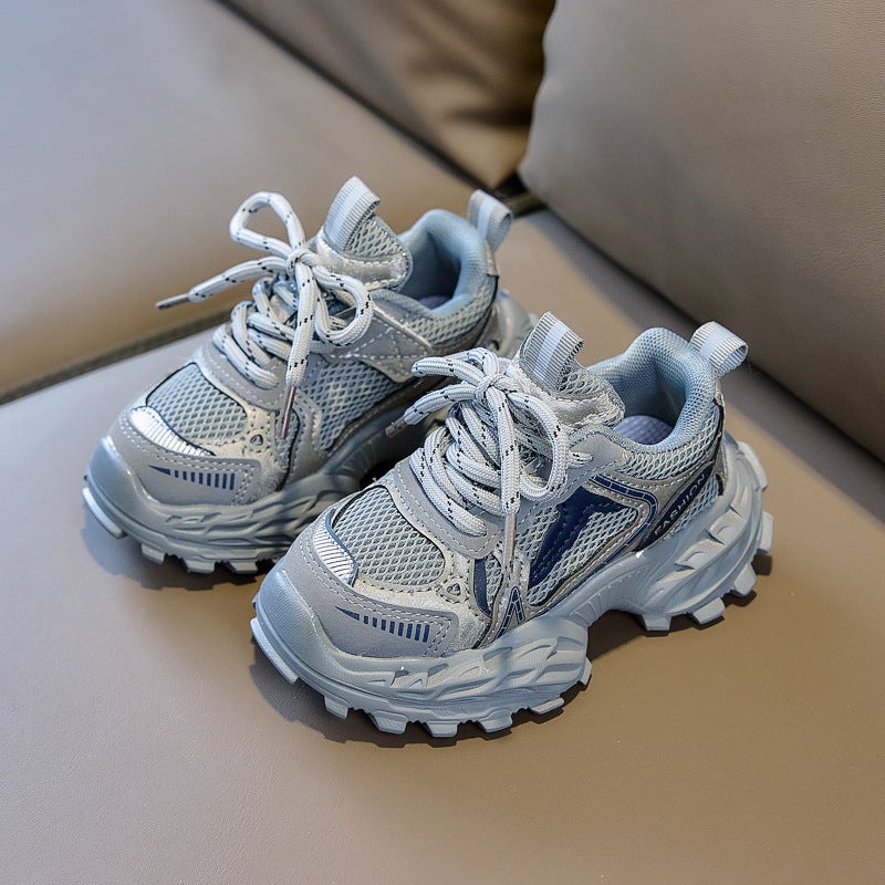 Mesh Sneakers Lightweight Flexible Sole Walking Shoes For Kids Indoor And Outdoor Activities - Image 4