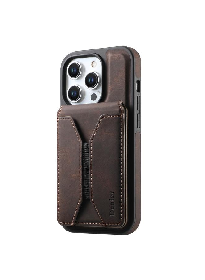 دينيور جراب لهاتف iPhone 14 / 13 D17 Skin Feel MagSafe جراب هاتف قابل للفصل بفتحة بطاقة - Image 3