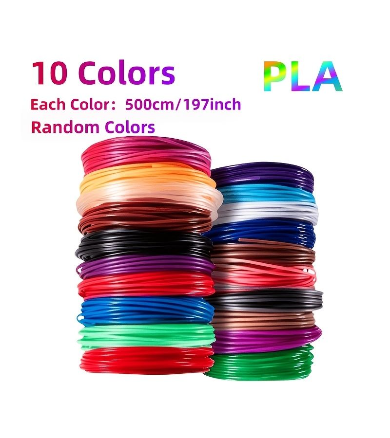 30 Colors 3D Pen PLA Filament 5M Per Color 1.75Mm Diameter 5952.76 Inch Total Length 3D Printing Filament Refill Suitable for 3D Pens Crafts and Professional Use - Image 2