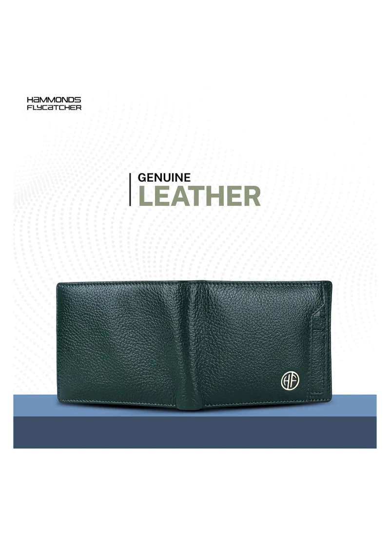 HAMMONDS FLYCATCHER Wallet for Men Leather Original, Mens Wallet, Leather Wallets for Men Stylish, Bi-Fold Wallets for Man, 6 Card Slots, Easy Access Card Slots, Coin Pocket, Gift for Mens