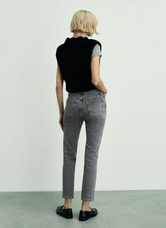 MANGO Claudia Slim-Fit Cropped Jeans  - Image 2