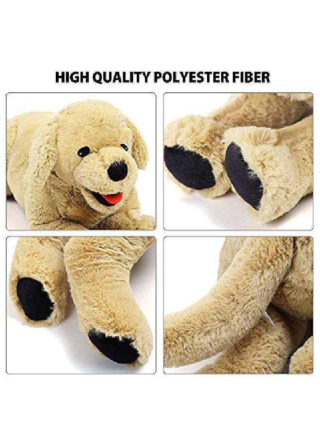 LotFancy 21'' Dog Stuffed Animals Plush Soft Cuddly Golden Retriever Plush Toys Large Stuffed Dog Puppy Dog Stuffed Animals Mother'S Day Birthday For Kids Pets Girls - Image 4