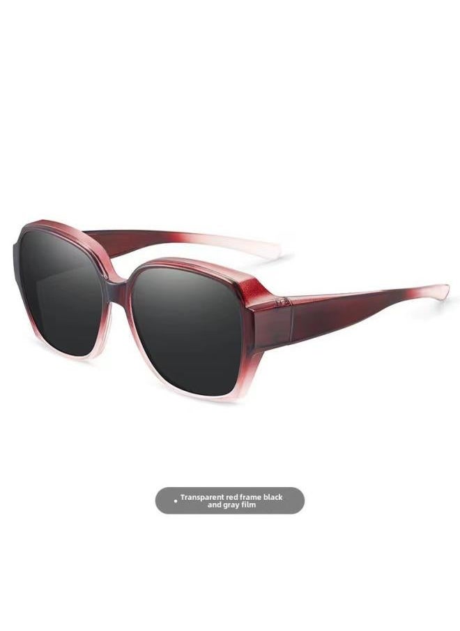 NIBEMINENT - New Myopia Glasses Special Set Outer Sunglasses Women Can Sun Protection Polarized Driving - Image 1