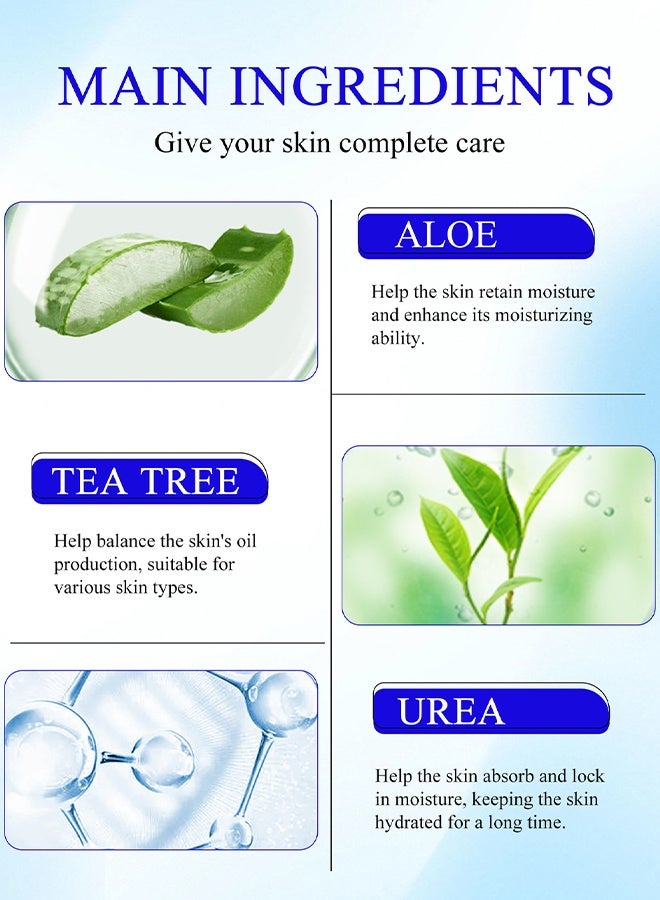 YURHERSU 40٪ كريم اليوريا 2٪ حمض الساليسيليك ، مزيل الكالس كريم اليدين كريم القدم للقدمين الجافة المتشققة واليدين والمرفقين والركبتين ، يرطب وينعم البشرة بشكل مكثف ، ويقشر البشرة الميتة - Image 3