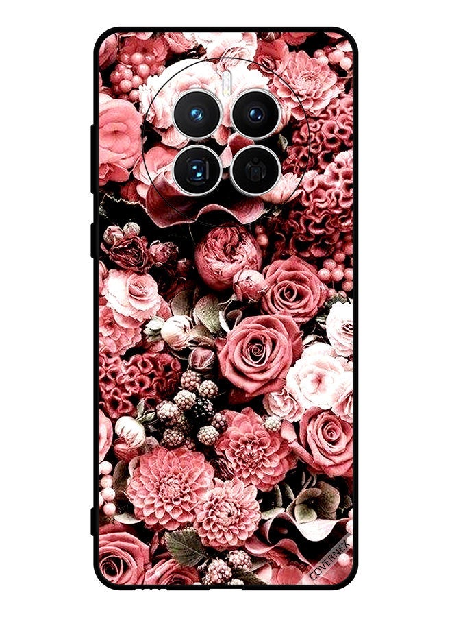 Covernex Protective Case Cover For Huawei Mate 50E Peach Roses - Image 1