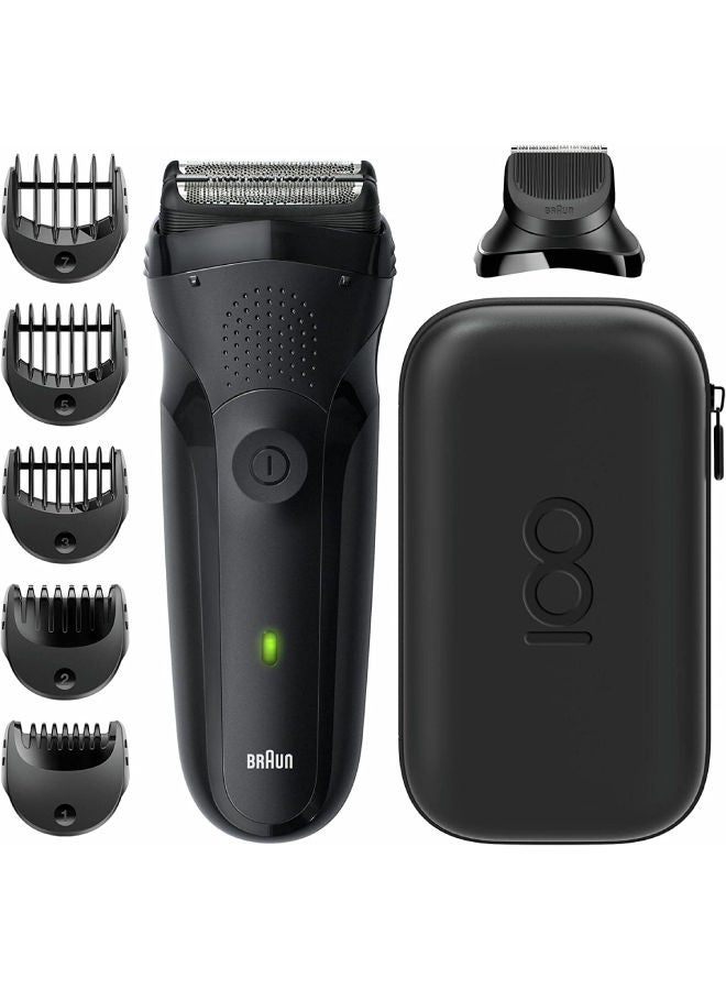 BRAUN Series 3 MBS3 Rechargeable Foil Shaver Black - Image 1