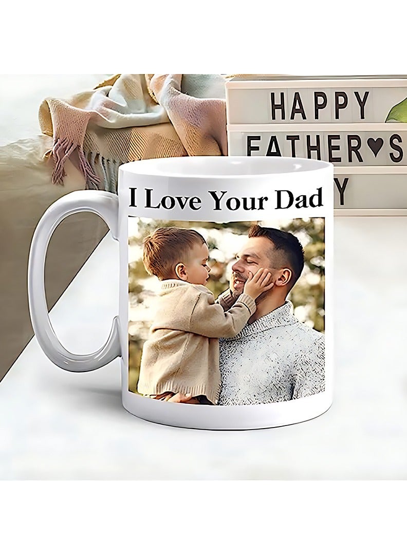 Theodor Custom Mug - Personalized Coffee Mug with Photo, Logo, or Text | Custom Coffee Cup | Custom Gifts for Men & Women | Customized Mugs Photo Mugs With Names Both Sides - Image 5