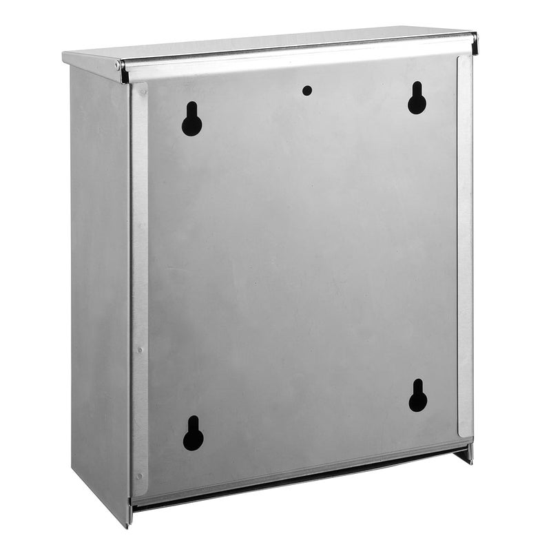 SUNERA Commercial Sanitary Napkin Receptacle Bin Wall Mount Feminine Hygiene Products Tampon & Waste Disposal Container 304 Stainless Steel Amercian Standard Brush Finish - Image 3