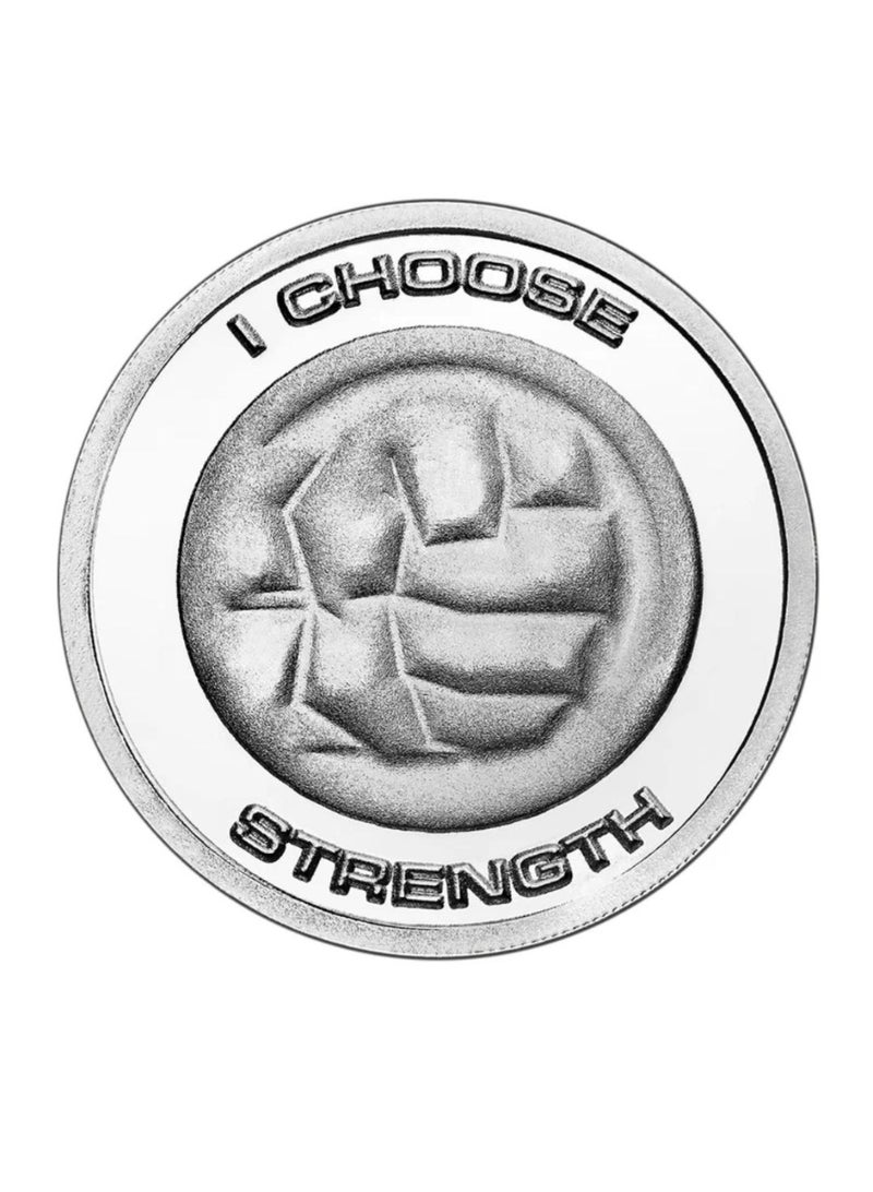 MARVEL SILVER  COIN -50 GM I AM THE HULK - Image 1