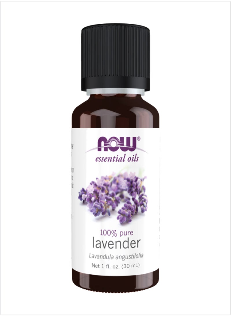 now NOW Lavender Essential Oil - 100% Pure Calming Floral Aroma, 30ml 