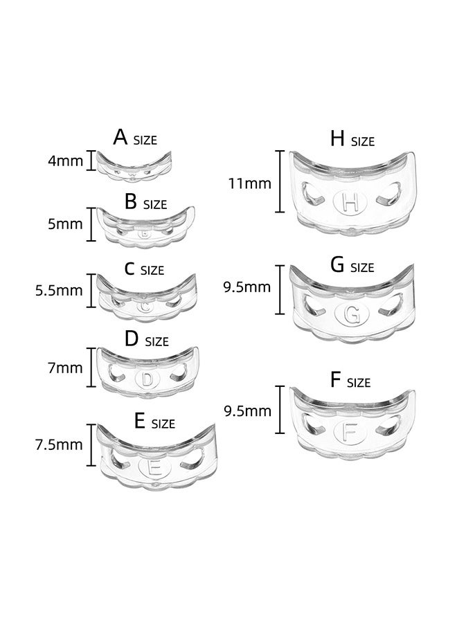 21 قطعة مقياس حلقة قابلة للتعديل للخواتم الفضفاضة، حماة خواتم غير مرئية قابلة للتعديل للرجال والنساء (شفافة) - Image 3