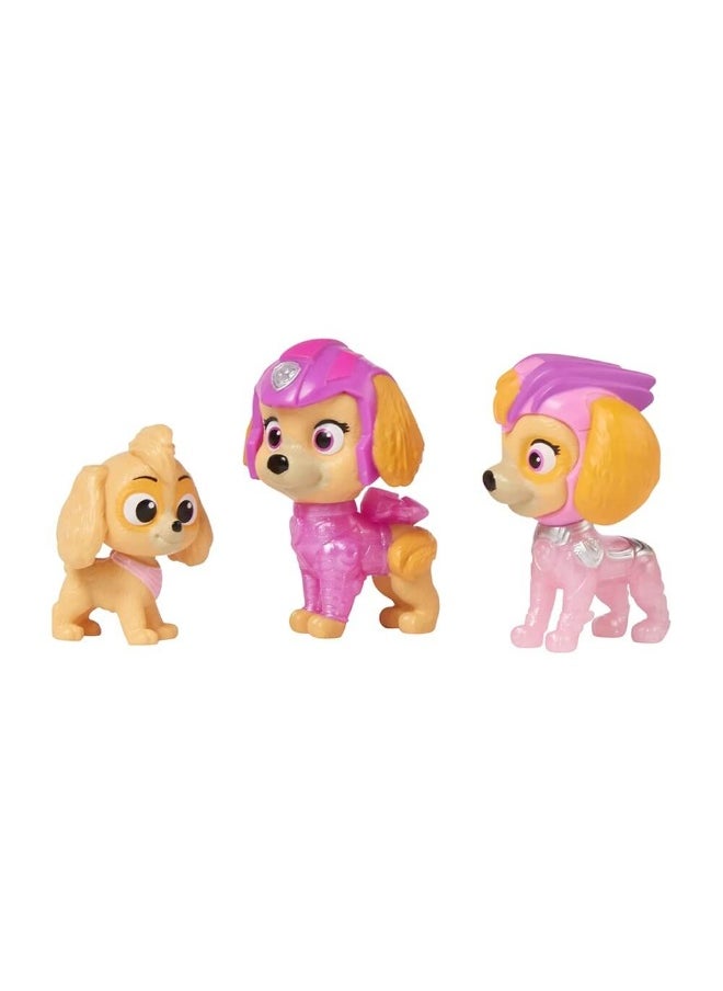 PAW PATROL : The Mighty Movie Mighty Skye Figure Gift Pack (Set Of 3)  - Image 3