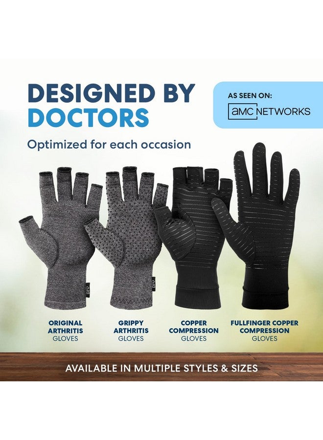 Dr. Frederick's Original Arthritis Compression Gloves for Women & Men - Ideal for Arthritis Hand Pain Relief, Carpal Tunnel, Reynaud’s & Poor Circulation - Medium - Image 5