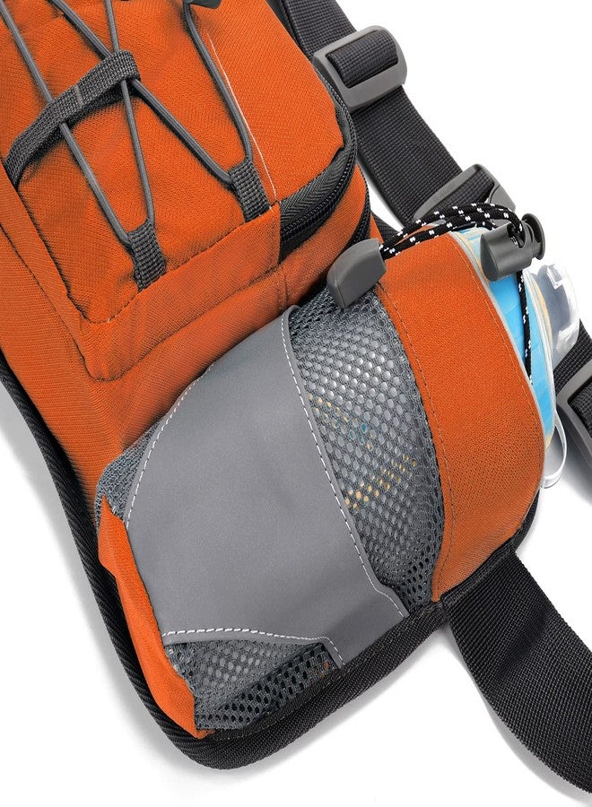 YUOTO Outdoor Fanny Pack with Water Bottle Holder for Walking Hiking Hydration belt Waist Bag - Image 4