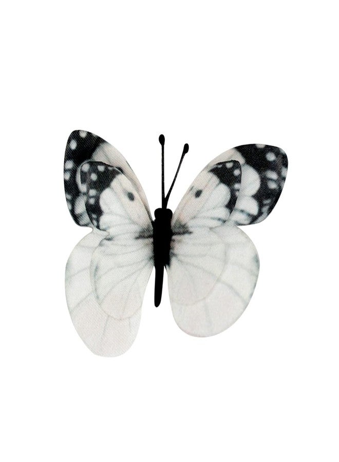 Confidence 4 pcs Butterfly Hair Claw/Clutcher Clip/Stylish Pins for Women And Girl (Multi-colored 8) - Image 2