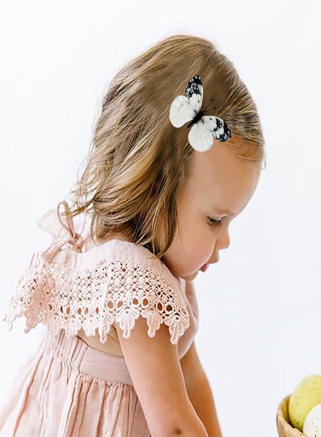 Confidence 4 pcs Butterfly Hair Claw/Clutcher Clip/Stylish Pins for Women And Girl (Multi-colored 8) - Image 5