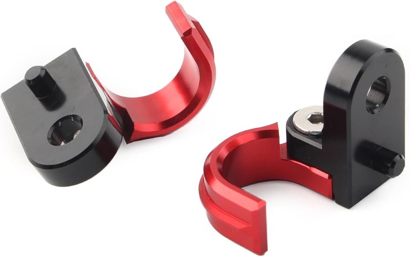 Wivplex Motorcycle Brake Line Hose Clamp Set - Image 3