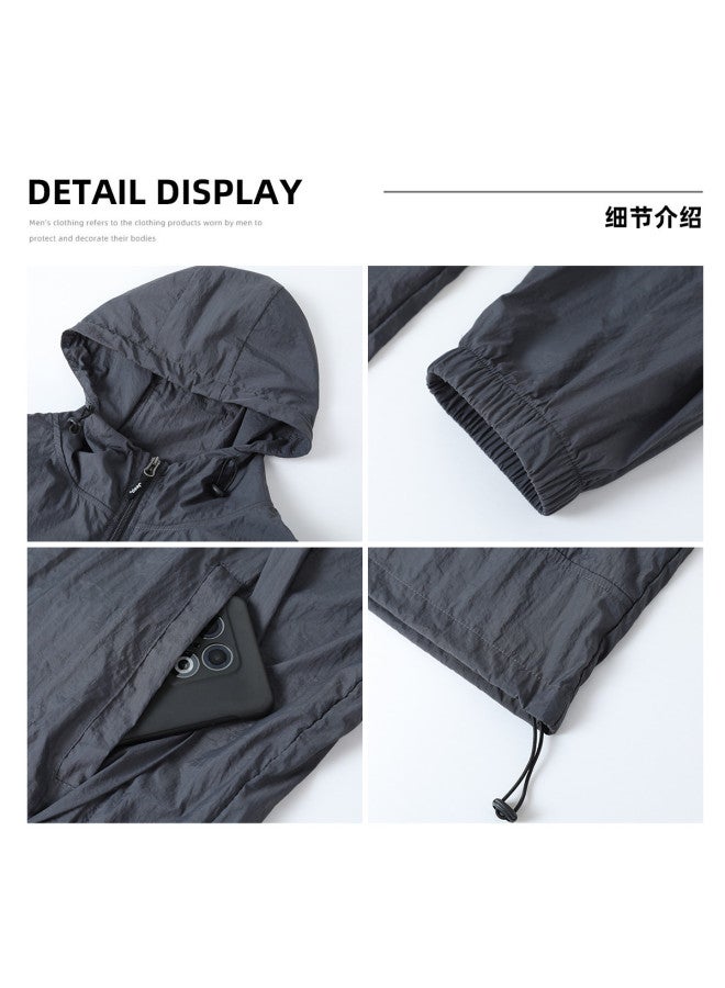 Jeep Upf50+】cooling Kids Sun Protection Jacket Summer Lightweight Breathable Boys And Girls Outdoor Sunscreen Coat - Image 5