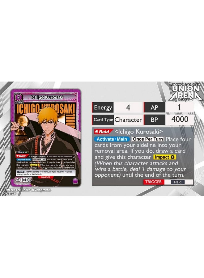 Bandai Union Arena TCG: Bleach Thousand-Year War Starter Deck - Image 2