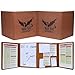 Luazuri DND DM Screen 5e Dungeon Master Screen Deluxe Leather 4Panel Customizable Magnetic Panel Game Master Screen with Magnetic Stickers for Dungeons and Dragon Pathfinder - Image 2