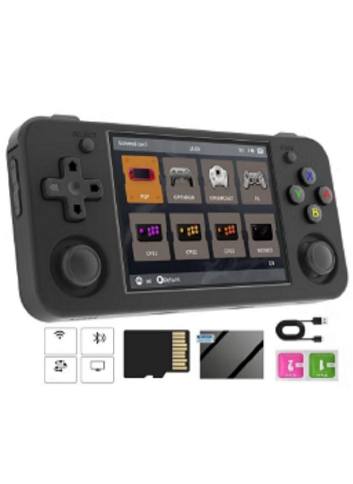 RG35XX H Retro Handheld Game Console, 3.5 Inch IPS Screen Linux System Built-in 64G TF Card 5528 Games Support HDMI TV Output 5G WiFi Bluetooth 4.2 (Black) - pzsku/ZE73979C1A9C8A749E14EZ/45/_/1733906084/d8b4355c-c986-41e5-a74a-43fa9898f319